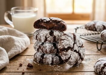 Chocolate Crinkle Cookies