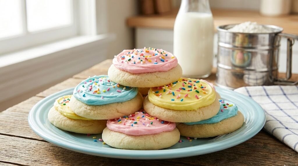 Soft Frosted Sugar Cookies (Lofthouse Copycat): The Nostalgia Bomb