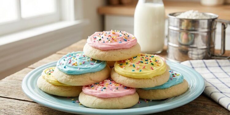 Soft Frosted Sugar Cookies (Lofthouse Copycat): The Nostalgia Bomb