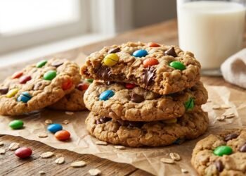 Monster Cookies Peanut Butter, Oats, M&Ms: The Kitchen Sink of Desserts