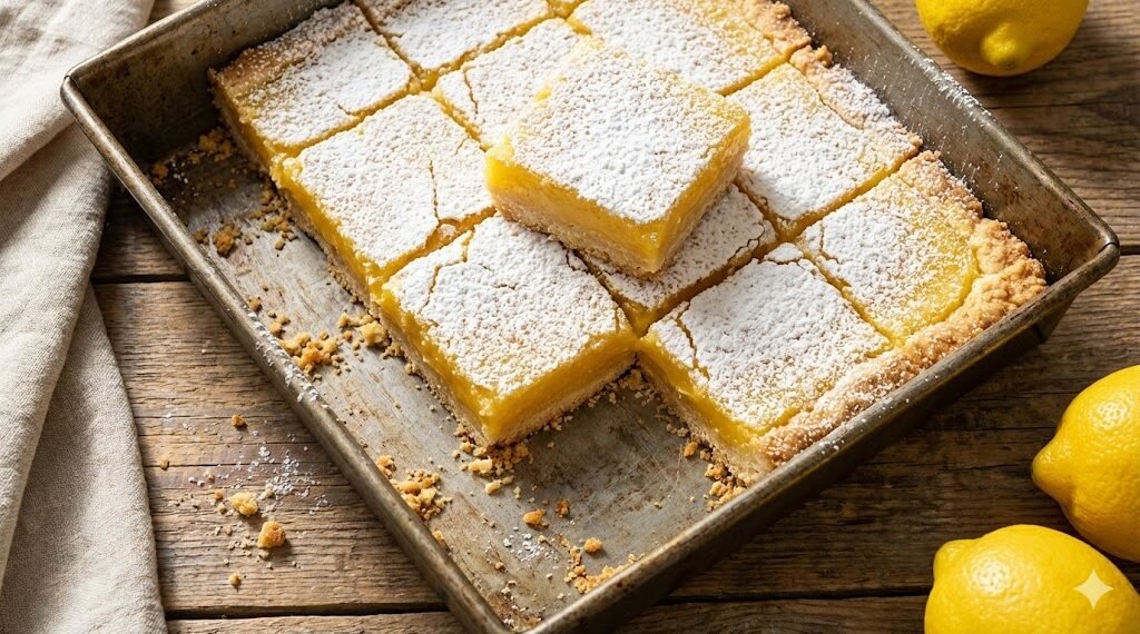 Lemon Bars with Shortbread Crust