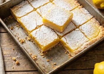 Lemon Bars with Shortbread Crust
