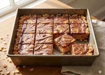 Scotcheroos (Chocolate Butterscotch Bars)