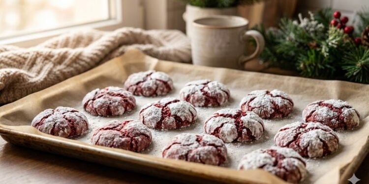 Red Velvet Crinkle Cookies: The Dramatic Diva of the Cookie Jar