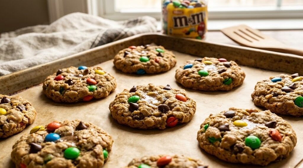 Monster Cookies Peanut Butter, Oats, M&Ms: The Kitchen Sink of Desserts