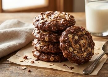 No-Bake Chocolate Peanut Butter Cookies