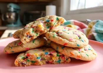 Funfetti Cake Mix Cookies