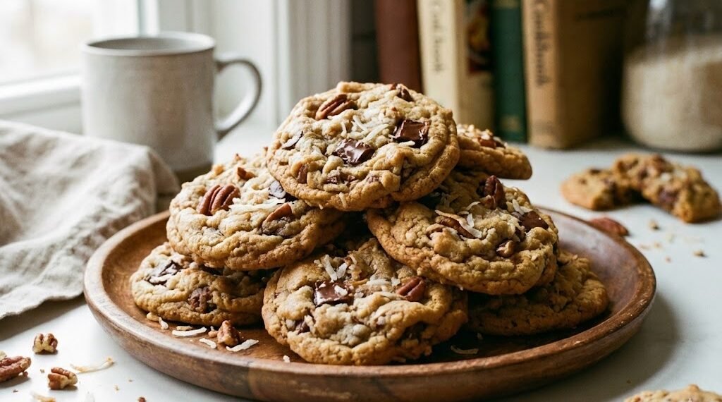 Cowboy Cookies Coconut Pecan Chocolate