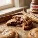 Nutella Stuffed Sea Salt Cookies