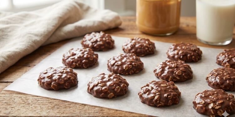 No-Bake Chocolate Peanut Butter Cookies: The Lazy Genius Dessert