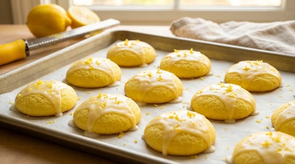 Lemon Ricotta Cookies with Lemon Glaze: A Cloud of Sunshine