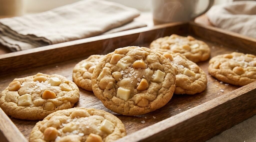 White Chocolate Macadamia Nut Cookies: The Sweet & Salty King