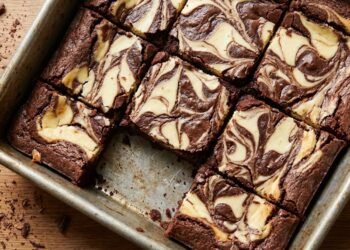 Cheesecake Swirl Brownie Bars