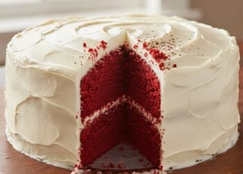 Southern Red Velvet Cake with Cream Cheese Frosting