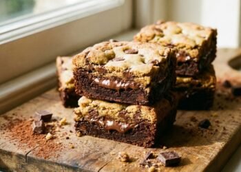 Brookies (Brownie + Cookie Bars)