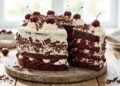 Black Forest Cake with Cherry Filling