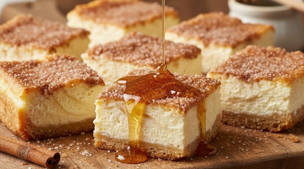 Sopapilla Cheesecake Bars