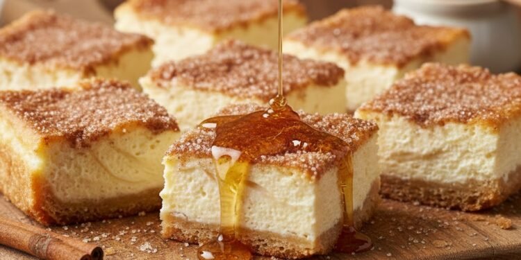 Sopapilla Cheesecake Bars