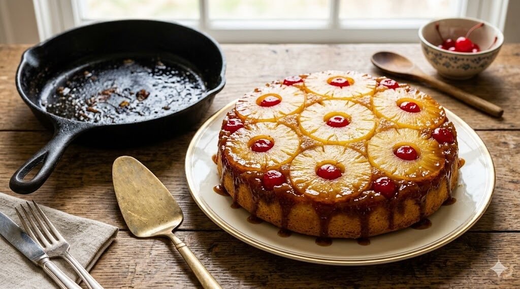 Pineapple Upside-Down Cake