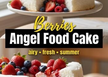 Angel Food Cake with Fresh Berries