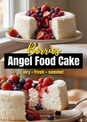 Angel Food Cake with Fresh Berries