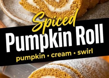 Pumpkin Roll with Cream Cheese Filling