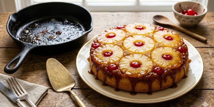 Pineapple Upside-Down Cake