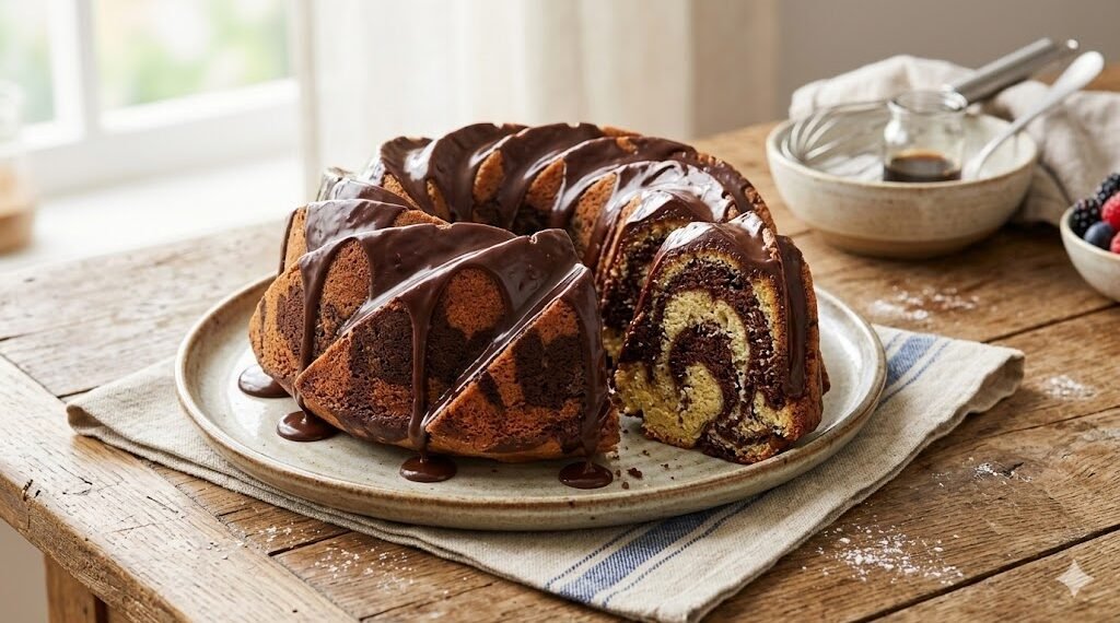Marble Bundt Cake