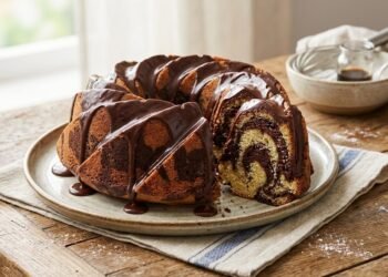 Marble Bundt Cake