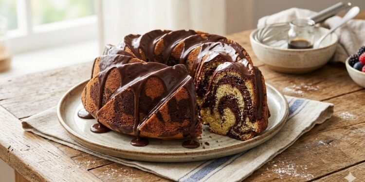 Marble Bundt Cake